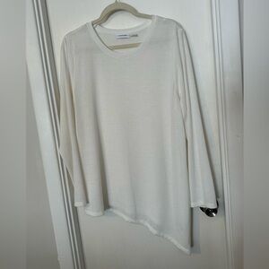 Calvin Klein asymmetric hem top size XL